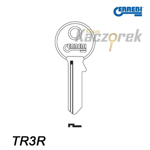 Errebi 067 - klucz surowy - TR3R